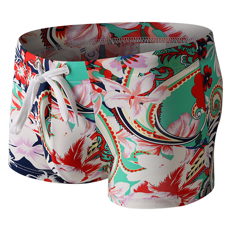 Short de bain imprimé en soie  - Boxer Shorts Modal avis et prix