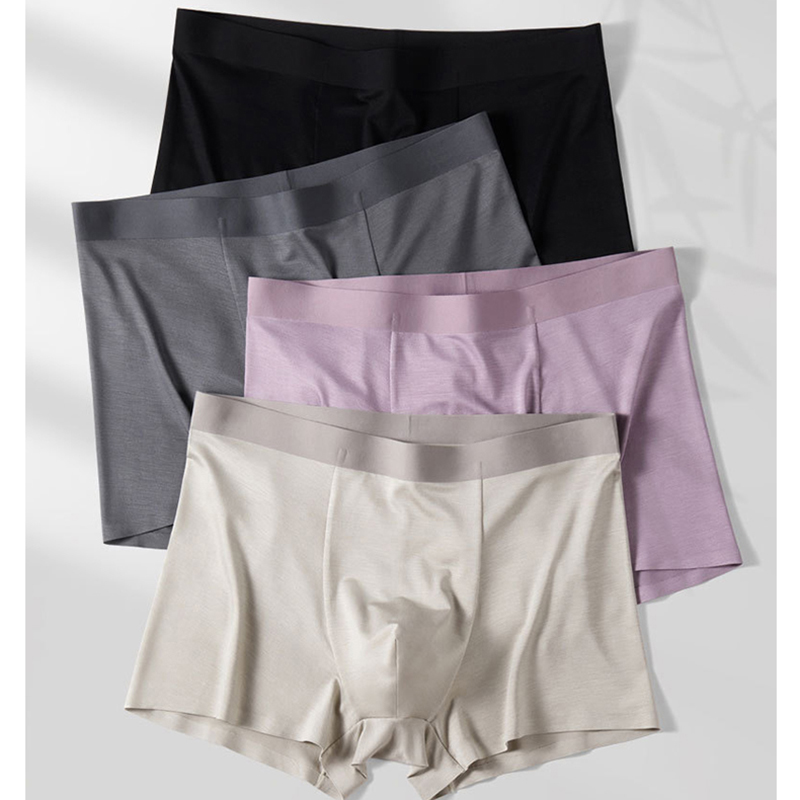Lot de 4 boxers pour hommes, e - Bamboo Fiber Trunk avis et prix