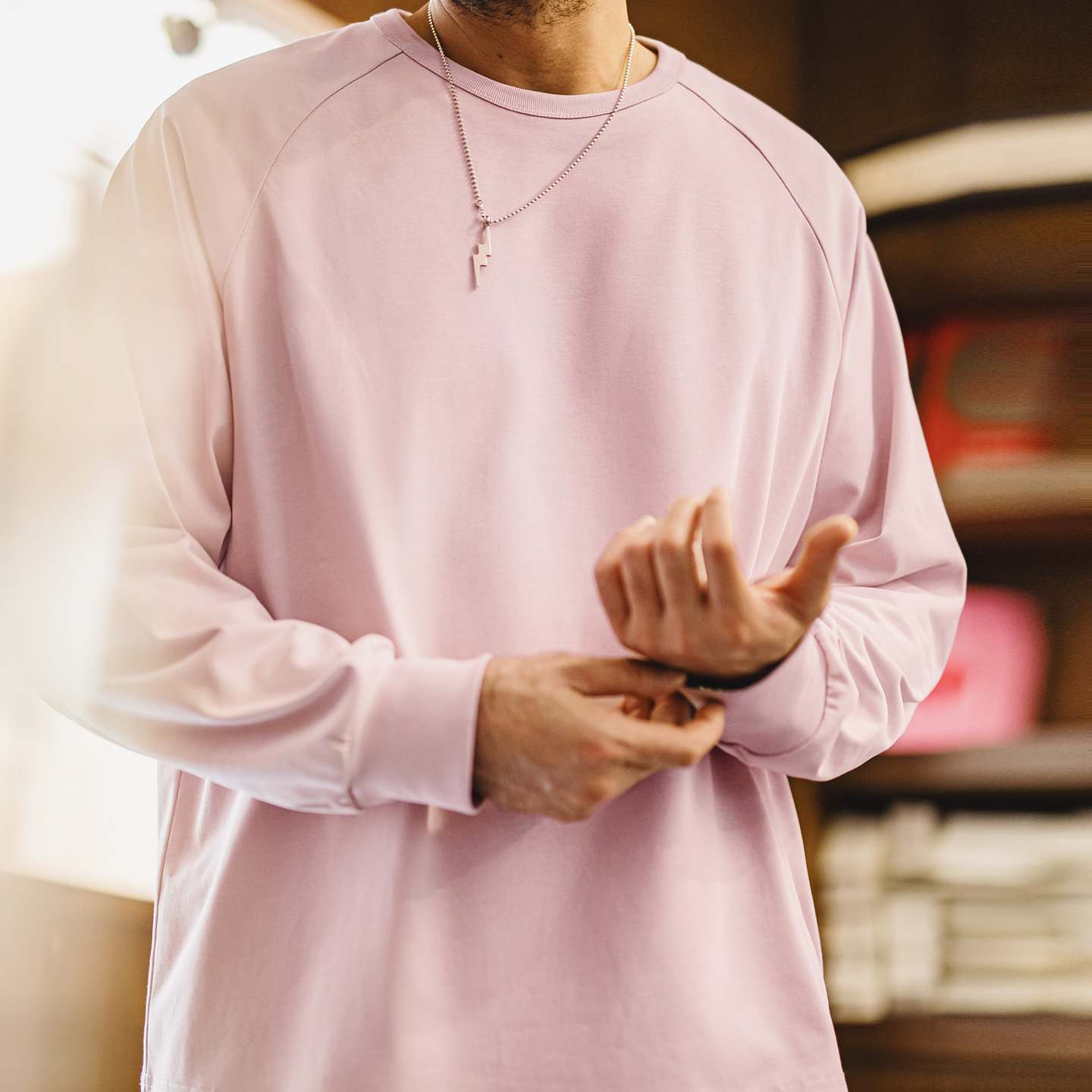 T-shirt blanc à manches longue - Undershirt Crew Neck avis et prix