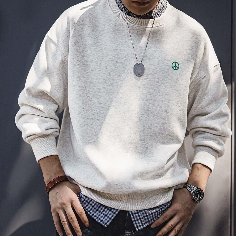 Maden-Sweat à capuche à col ro - Undershirt Crew Neck avis et prix