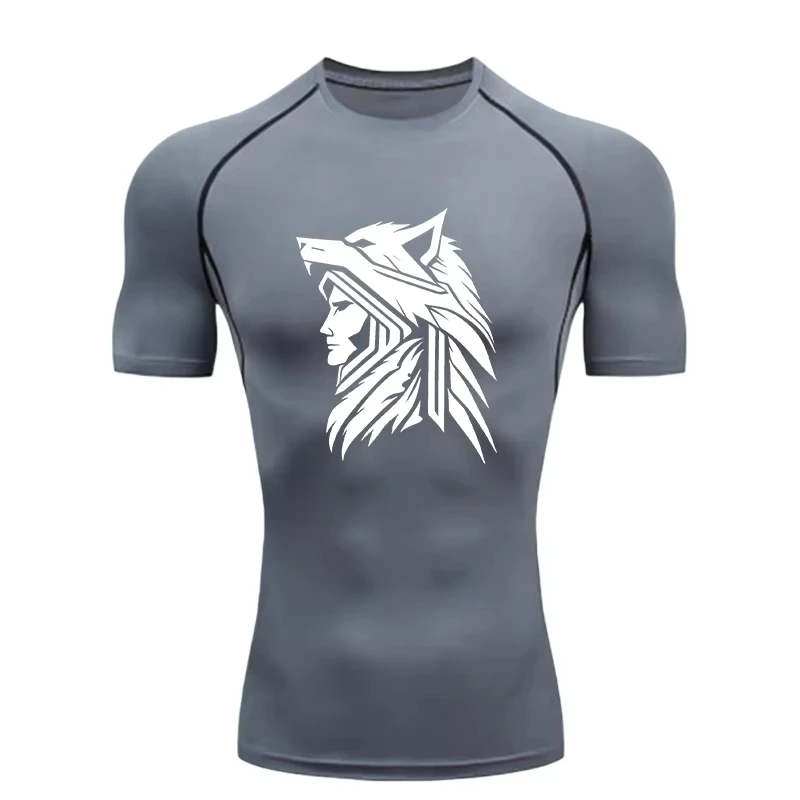 T-shirt de sport pour homme Wo - Compression Shorts Athletes avis et prix